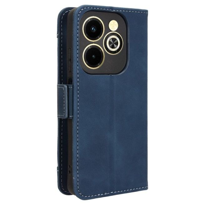 Infinix Hot 40i Phone Case - Classic II Leather Bookcover Series - Blue