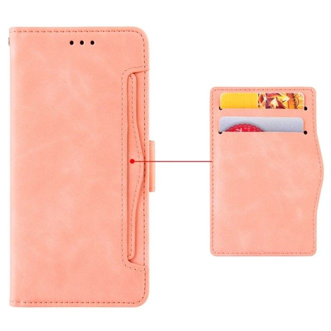 Infinix Hot 40i Handy Hülle - Classic II Leder Bookcover Series - pink