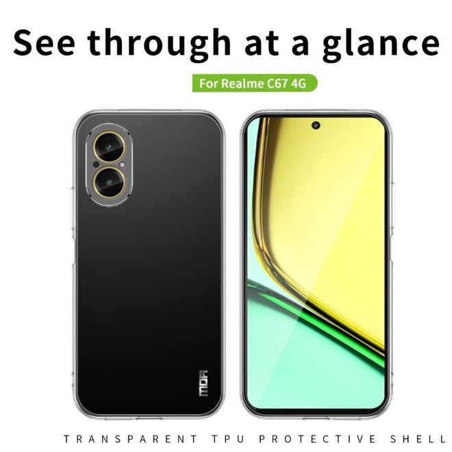 Mofi - Realme C67 4G Hülle - Softcase TPU Series - transparent