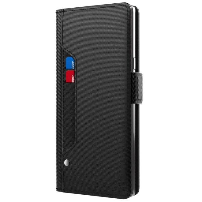 OnePlus Nord N30 SE 5G Handy Hülle - Classic II Leder Bookcover Series - schwarz