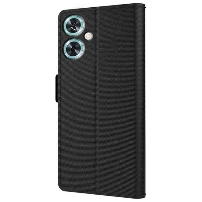 OnePlus Nord N30 SE 5G Handy Hülle - Classic II Leder Bookcover Series - schwarz