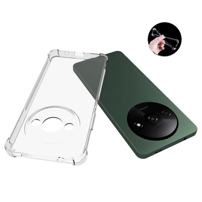 Xiaomi Redmi A3 Hülle - Softcase TPU Series - transparent