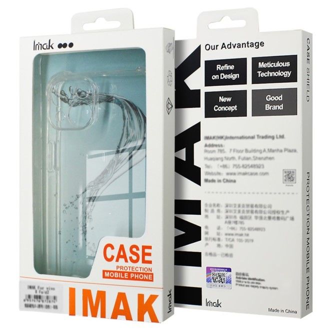 Imak - Nothing Phone (2a) / (2a) Plus Hülle - Robustes Softcase - transparent