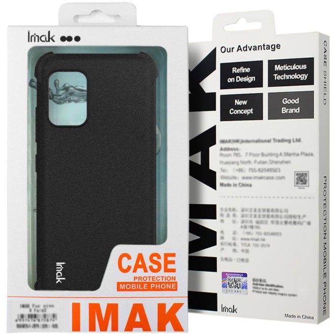 Imak - Xiaomi 14 Ultra Hülle - Robustes Softcase - schwarz
