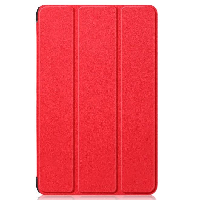 Honor Pad X9 / Pad X8 Pro Leder Hülle - dreifach faltbar - rot