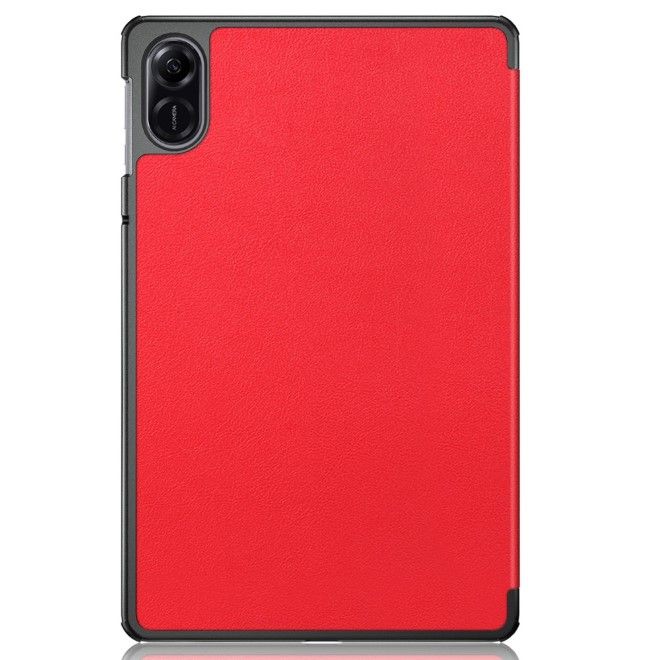 Honor Pad X9 / Pad X8 Pro Leder Hülle - dreifach faltbar - rot