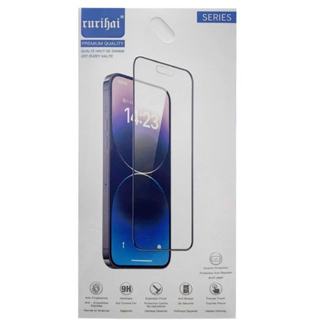 Rurihai - Realme C67 4G Schutzglas Displayschutz - Panzer Glas - HD clear - transparent
