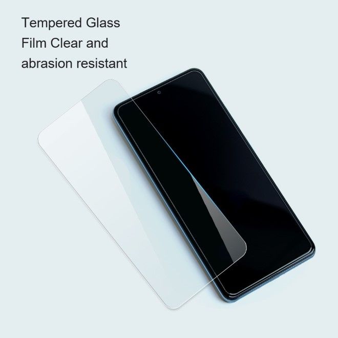 Amorus - Xiaomi Redmi A3 Schutzglas Displayschutz - Panzer Glas - 2.5D - transparent