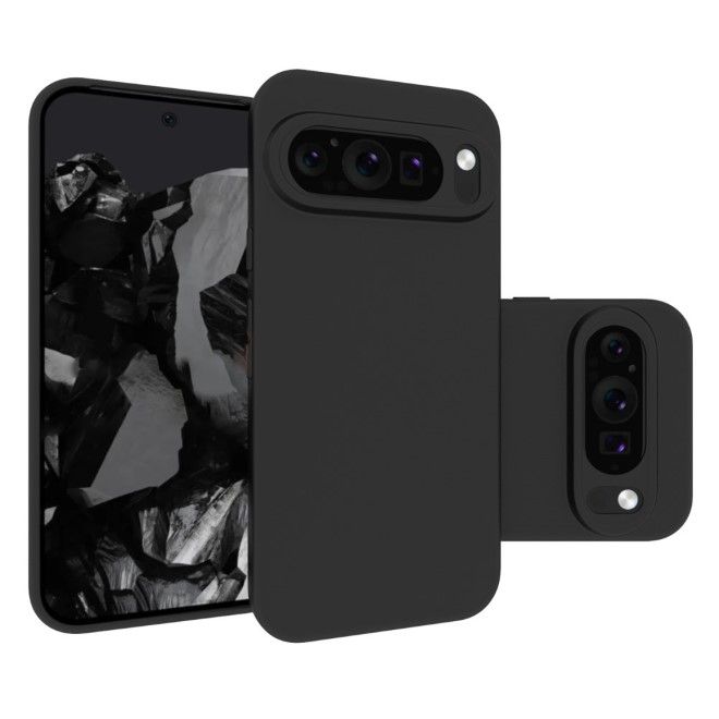 Google Pixel 9 Pro Hülle - Softcase TPU Series - schwarz
