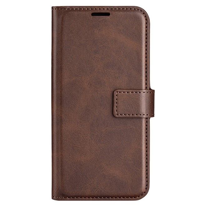 Google Pixel 9 Pro XL Handy Hülle - Classic II Leder Bookcover Series - braun