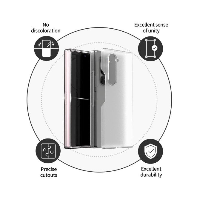 Araree - Samsung Galaxy Z Fold6 Schutzhülle Hardcase - Nukin Series - transparent