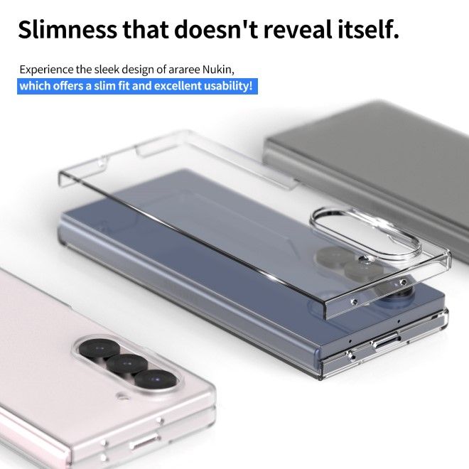 Araree - Samsung Galaxy Z Fold6 Schutzhülle Hardcase - Nukin Series - transparent