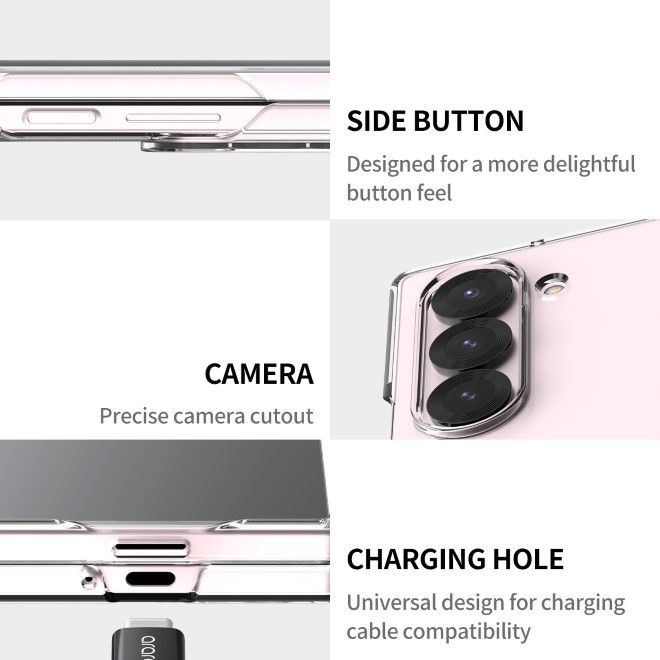 Araree - Samsung Galaxy Z Fold6 Schutzhülle Hardcase - Nukin Series - transparent