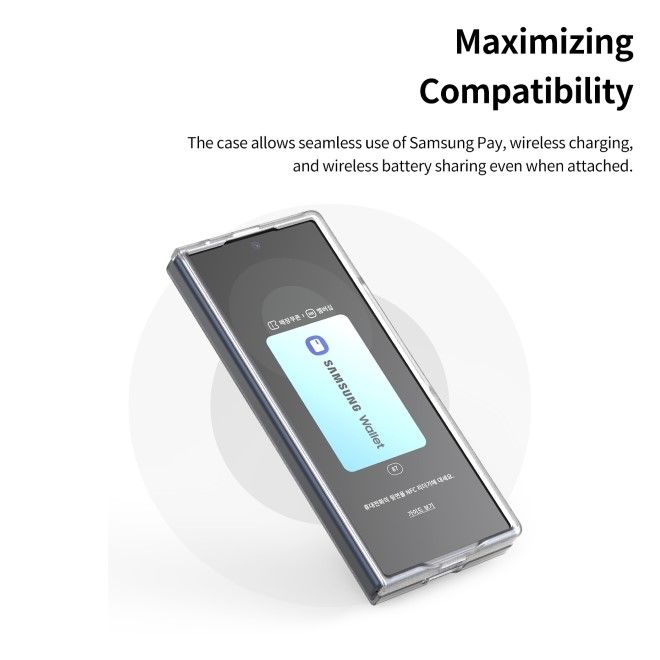 Araree - Samsung Galaxy Z Fold6 Schutzhülle Hardcase - Nukin Series - transparent