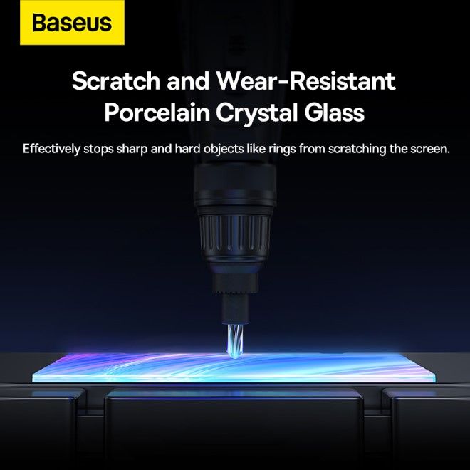 Baseus - Schutzglas 0.3mm für Tesla Model 3 / Model Y 15 Zoll Monitor - transparent