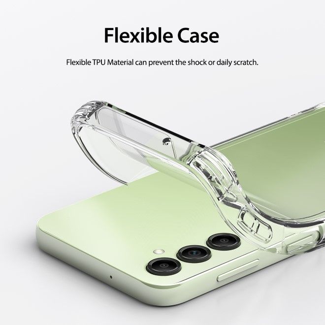 Araree - Samsung Galaxy A15 4G / A15 5G Hülle - Case aus TPU Plastik - Anti-Slip Grip - Flexield Series - Made in Korea - schwarz