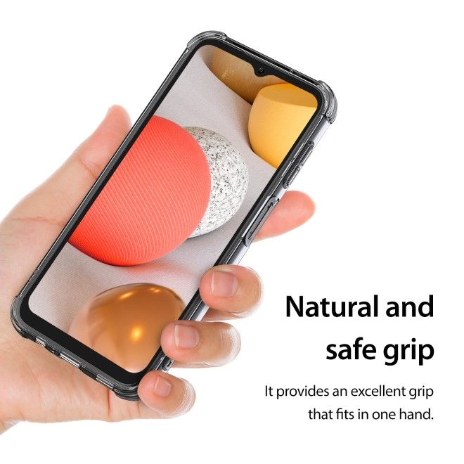 Araree - Samsung Galaxy A15 4G / A15 5G Hülle - Case aus TPU Plastik - Anti-Slip Grip - Flexield Series - Made in Korea - schwarz