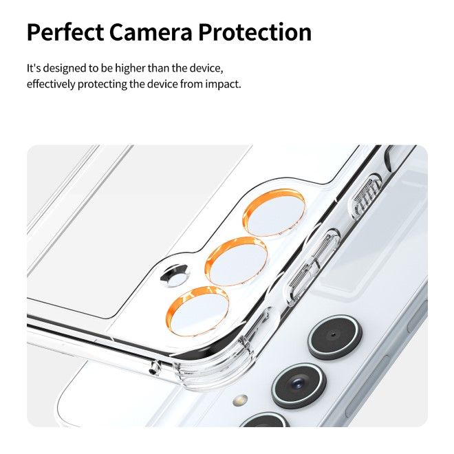 Araree - Samsung Galaxy A35 5G Hülle - Case aus TPU Plastik mit Kickstand - Flexield S Series - Made in Korea - transparent