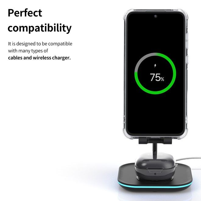 Araree - Samsung Galaxy A35 5G Hülle - Case aus TPU Plastik mit Kickstand - Flexield S Series - Made in Korea - transparent