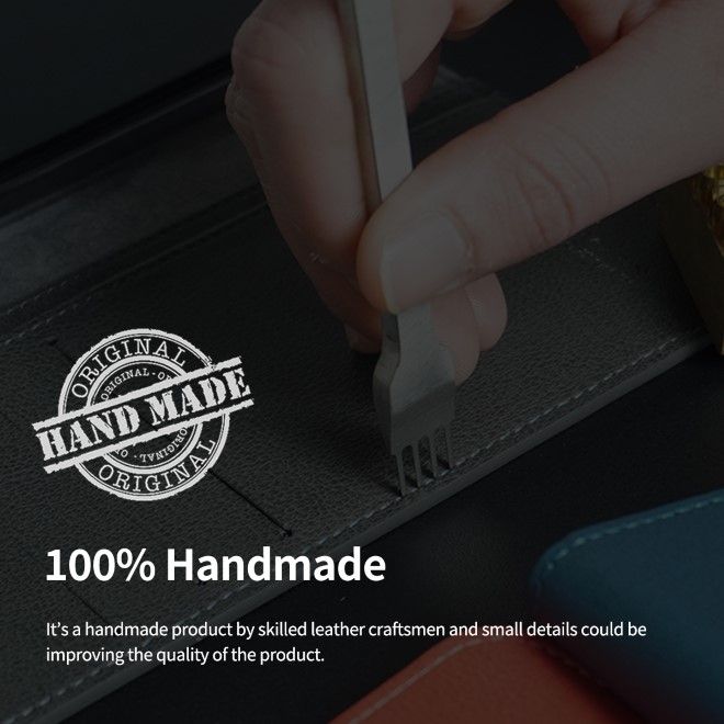 Araree - Samsung Galaxy A35 5G Hülle - Case aus Kunstleder - Mustang Diary Series - Made in Korea - schwarz