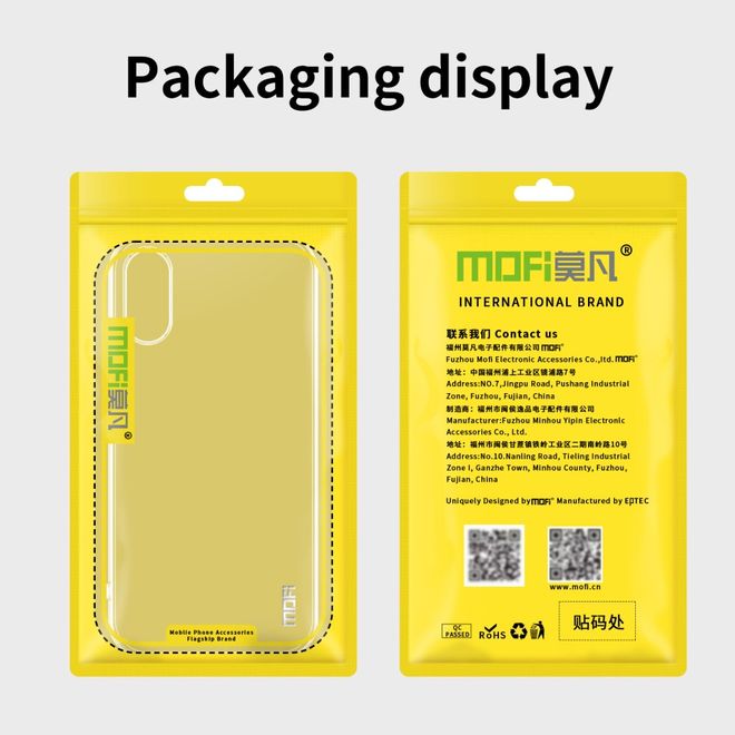 Mofi - Sony Xperia 10 VI Hülle - Softcase TPU Series - transparent