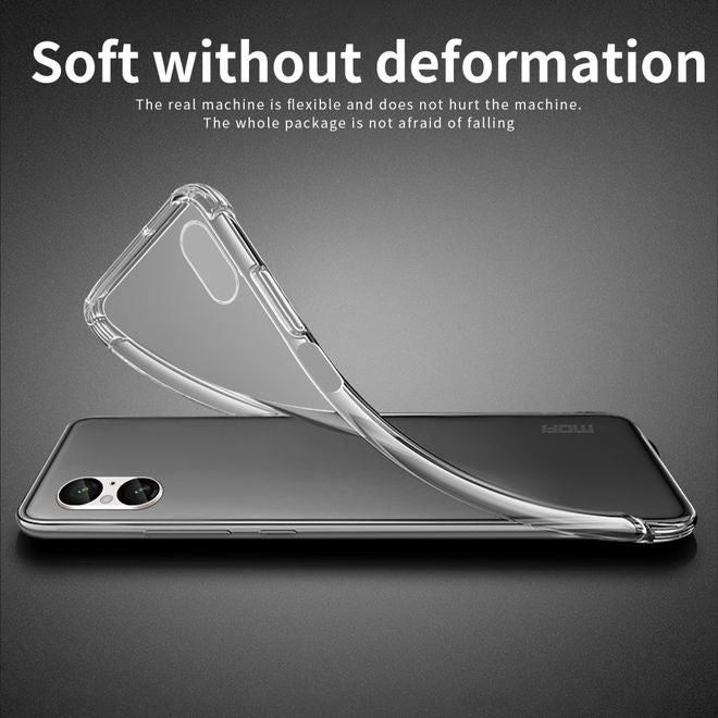 Mofi - Sony Xperia 10 VI Hülle - Softcase TPU Series - transparent