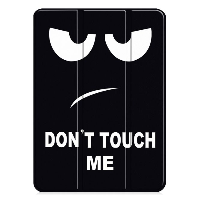 iPad Pro 11 (2024) Case - Tri-fold Leather Case - Don't touch me