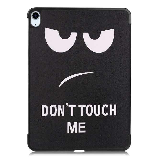 iPad Air 11 (2025/2024) Hülle - Dreifach faltbares Case aus Leder - Dont touch me