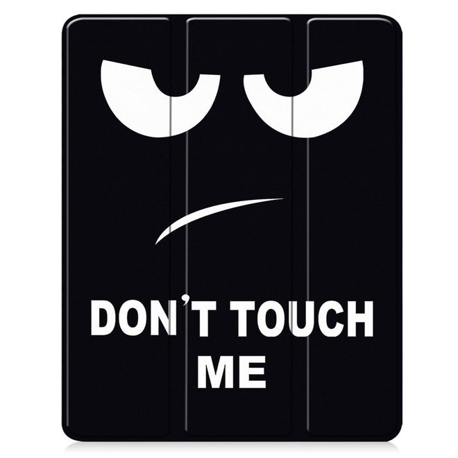 iPad Air 13 (2026/2025/2024) Case - Tri-Fold Leather Case - Don't touch me