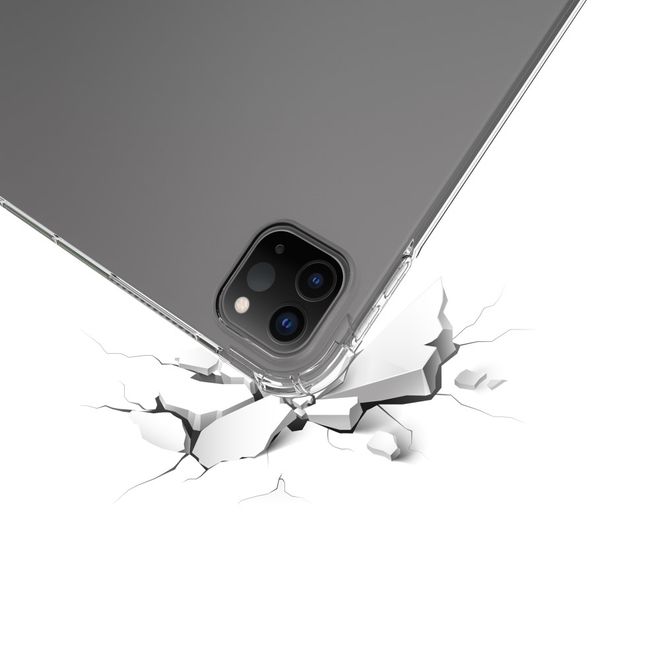 Étui pour iPad Pro 13 (2024) - Coque souple en TPU - Transparent