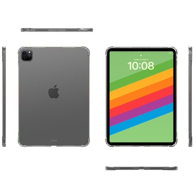 Étui pour iPad Pro 13 (2024) - Coque souple en TPU - Transparent