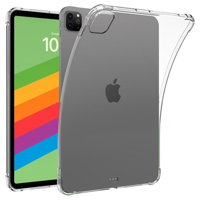 Étui pour iPad Pro 11 (2024) - Coque souple en TPU - Transparent