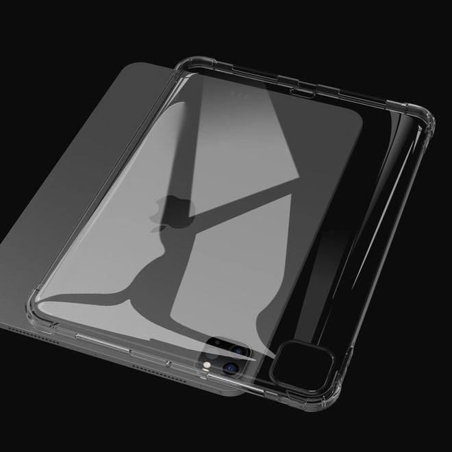 Étui pour iPad Pro 11 (2024) - Coque souple en TPU - Transparent
