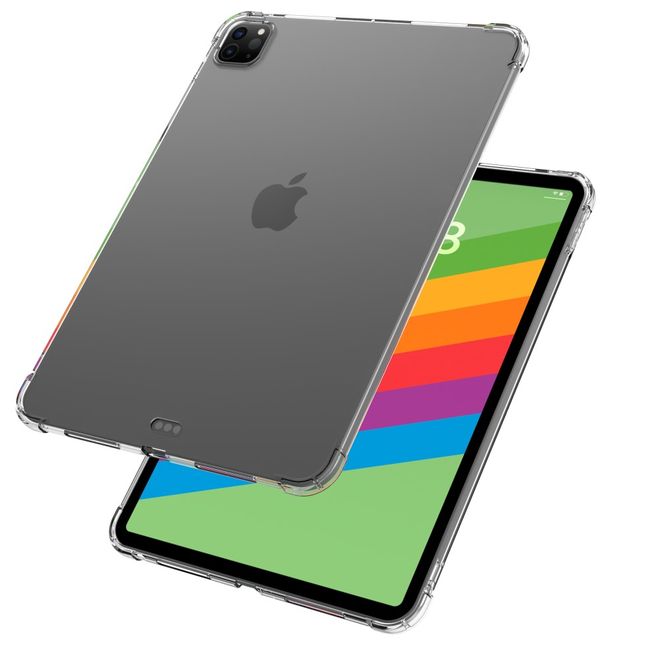 Étui pour iPad Pro 11 (2024) - Coque souple en TPU - Transparent