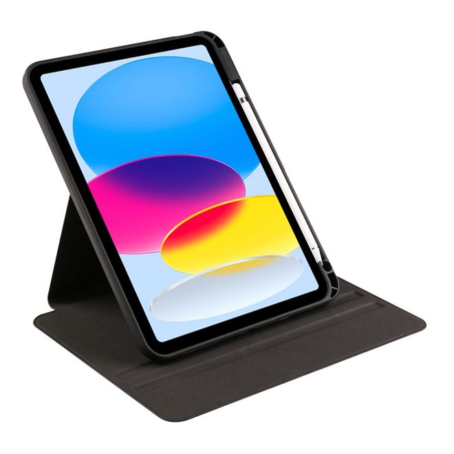 iPad Air 13 (2026/2025/2024) Case - 360° Rotating Leather Case - Black