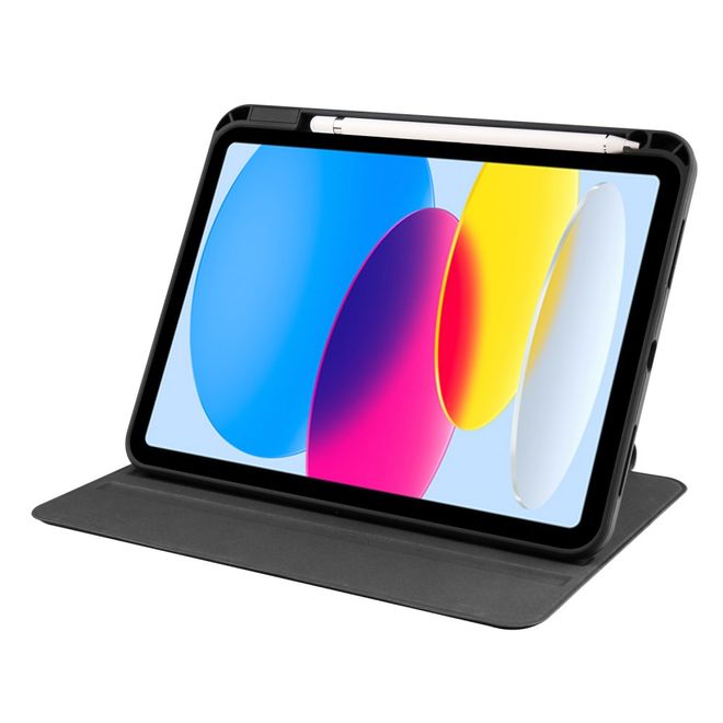 iPad Air 13 (2026/2025/2024) Case - 360° Rotating Leather Case - Black