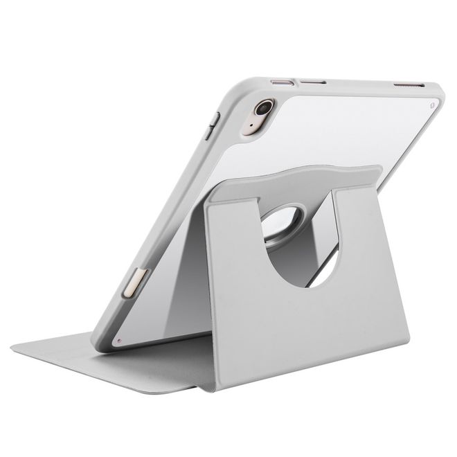 iPad Air 13 (2026/2025/2024) Case - 360° Rotating Leather Case - Grey