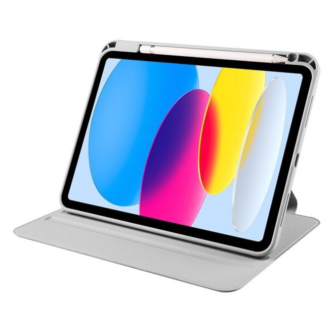 iPad Air 13 (2026/2025/2024) Case - 360° Rotating Leather Case - Grey