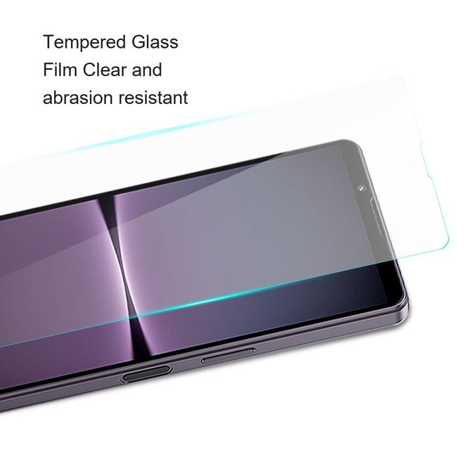 Amorus - Sony Xperia 1 VI Schutzglas Displayschutz - aus gehärtetem Glas - transparent
