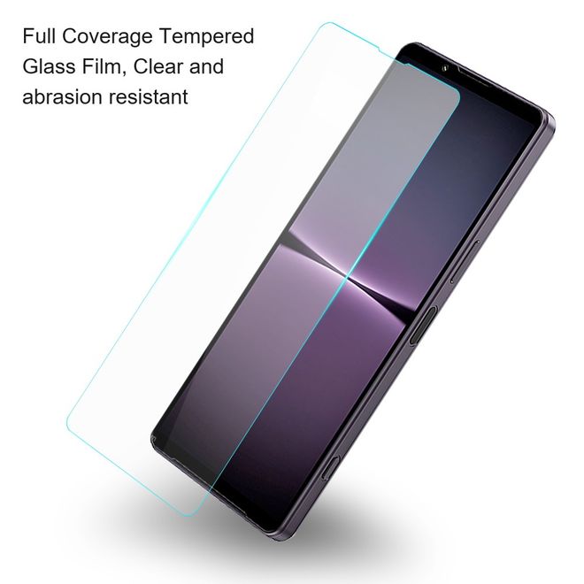 Amorus - Sony Xperia 1 VI Schutzglas Displayschutz - aus gehärtetem Glas - transparent