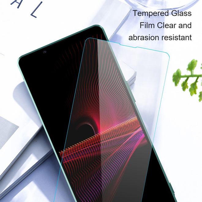 Amorus - Sony Xperia 1 VI Schutzglas Displayschutz - aus gehärtetem Glas - transparent