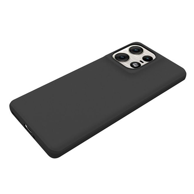 Motorola Edge 50 Pro Hülle - Softcase TPU Series - schwarz