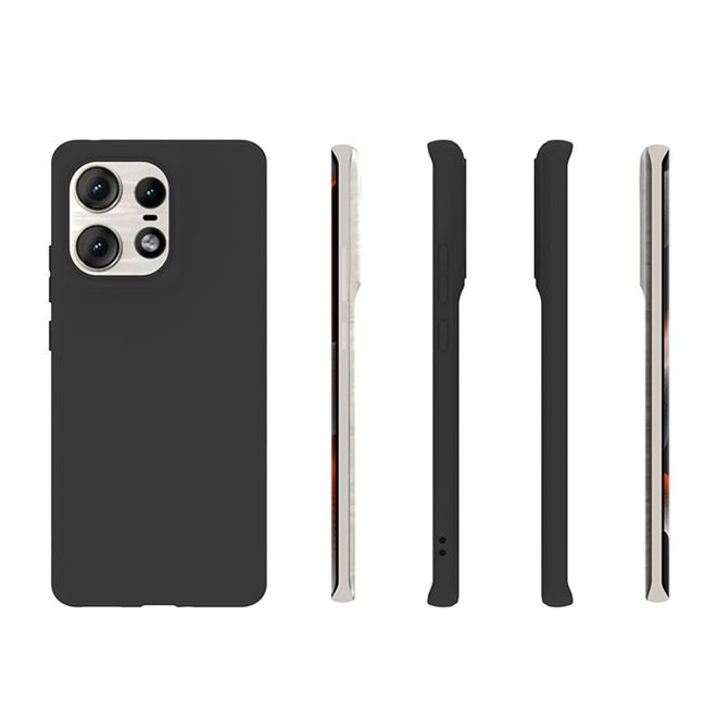 Motorola Edge 50 Pro Hülle - Softcase TPU Series - schwarz