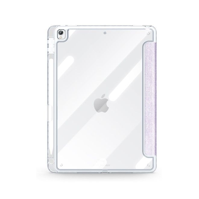 Dux Ducis - iPad 10.2 (2021/2020/2019) / iPad Air 3 (2019) / iPad Pro 10.5 (2017) Hülle - Leder Bookcover - Unid Series - purpur