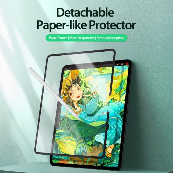 Dux Ducis - iPad Pro 13 (2024) Schutzfolie - Paperlike Film - Naad Series - transparent