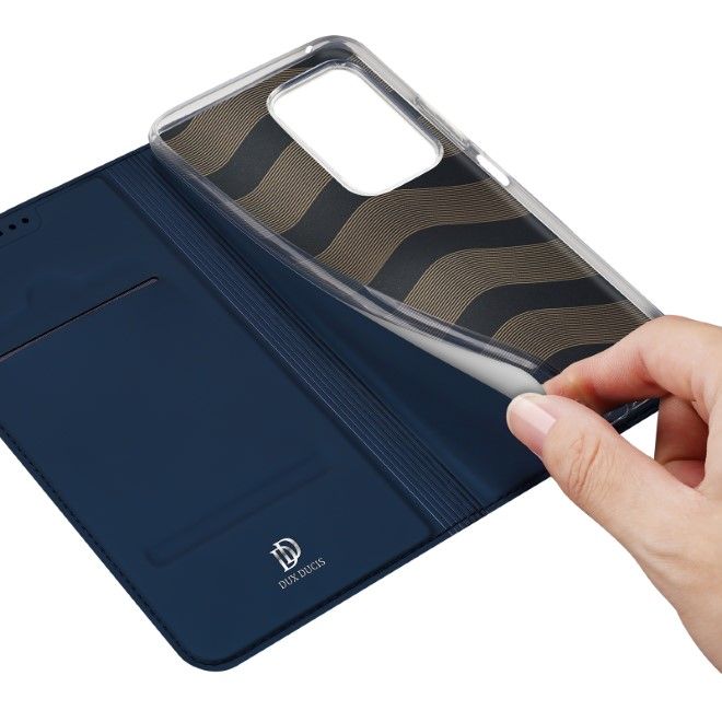 Dux Ducis - Honor 200 Lite Hülle - Handy Bookcover - Skin Pro Series - blau