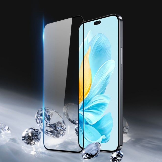 Dux Ducis - Honor 200 Lite Schutzglas Displayschutz - 9D Full Screen Panzer Glas - transparent
