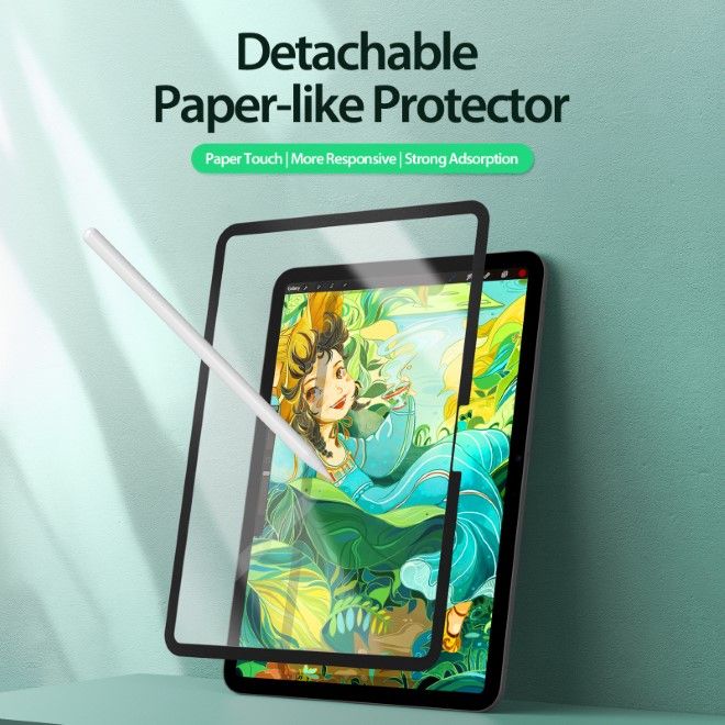Dux Ducis - iPad Air 11 (2025/2024) Schutzfolie - Paperlike Film - Naad Series - transparent