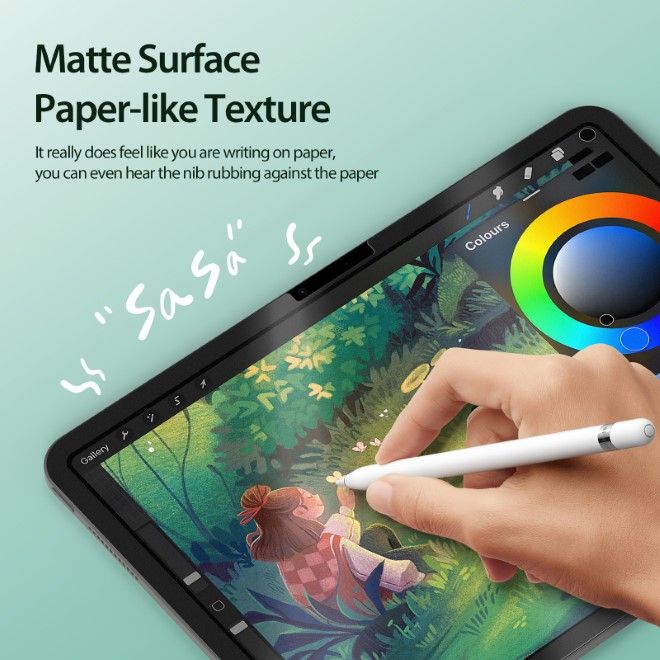 Dux Ducis - iPad Air 11 (2025/2024) Schutzfolie - Paperlike Film - Naad Series - transparent
