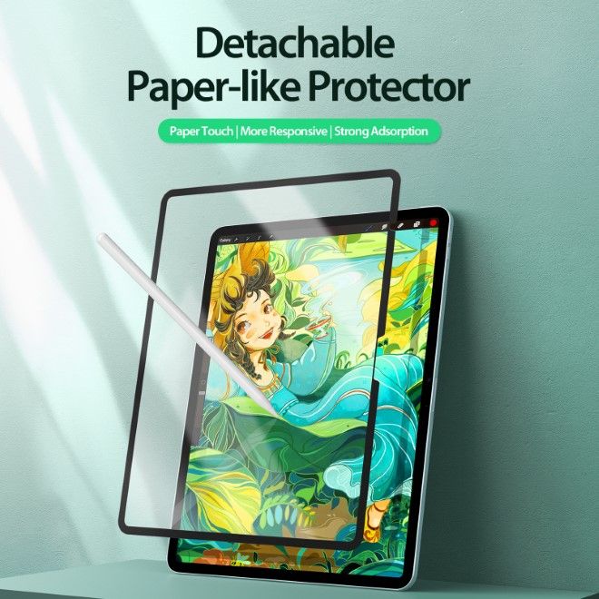 Dux Ducis - iPad Air 13 (2025/2024) Schutzfolie - Paperlike Film - Naad Series - transparent